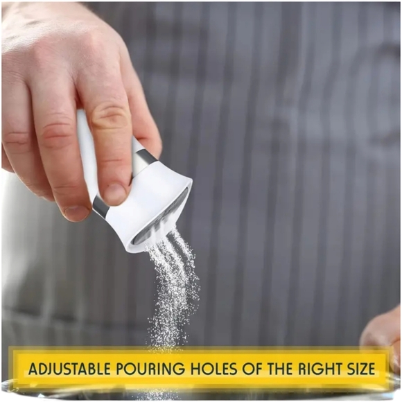 2 Piece Red Glass Salt & Pepper Shaker With Stainless Steel Lid - Picture 5 of 8